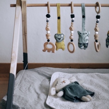 DIY Babygym in skandinavischen Stil
